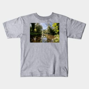 River Blyth near Bedlington Kids T-Shirt